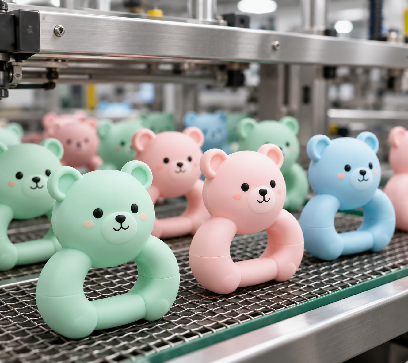 Silicone mass production