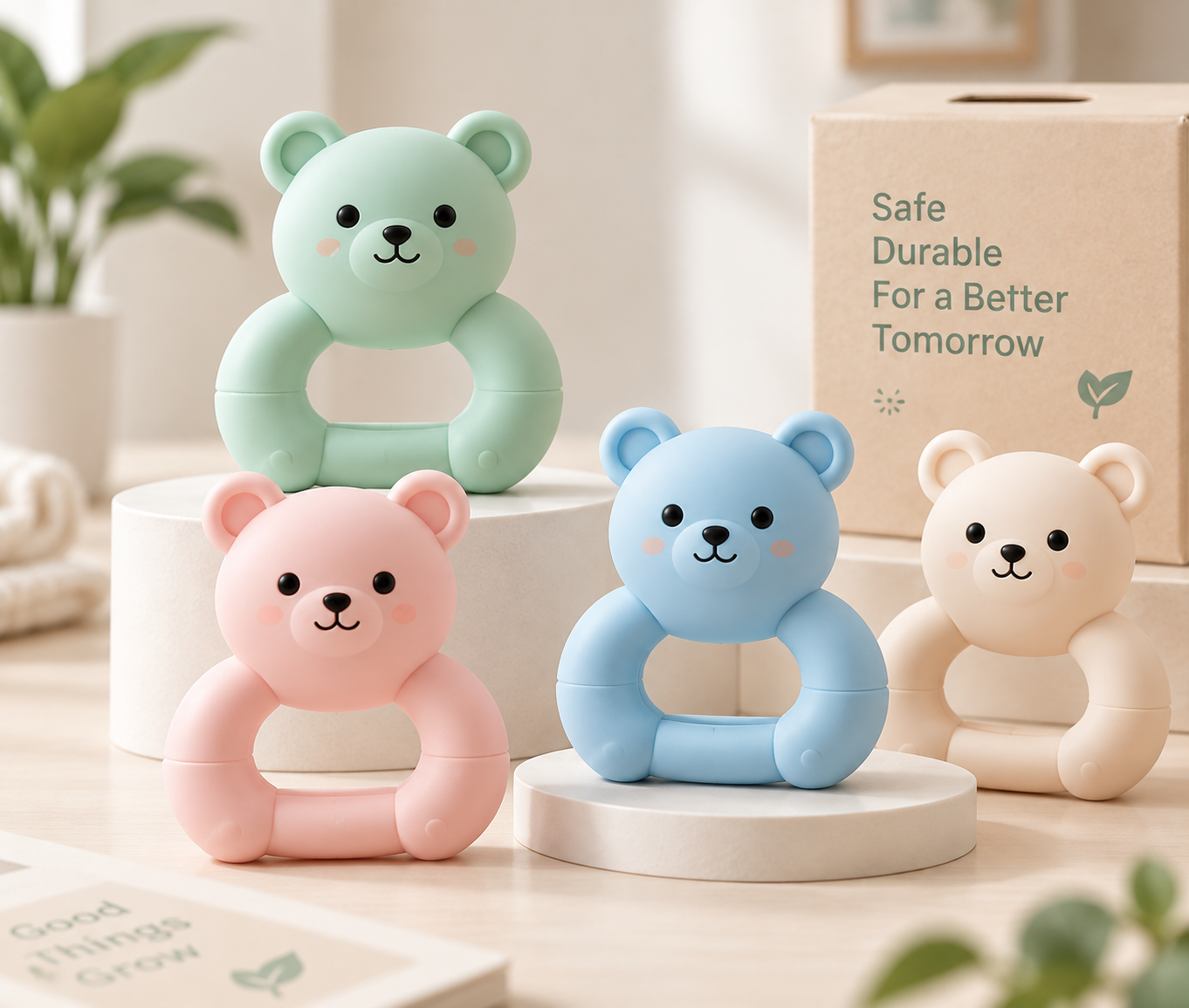 Finished silicone products